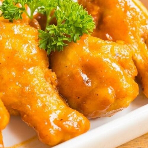 Receta de Salsa Mango Habanero para Alitas 1 mango habanero alitas receta facil