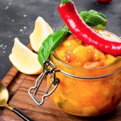 Receta de Salsa de Mango y Jalapeño 1 salsa mango jalapeño receta facil